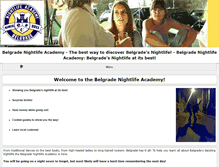 Tablet Screenshot of nightlifeacademy.com